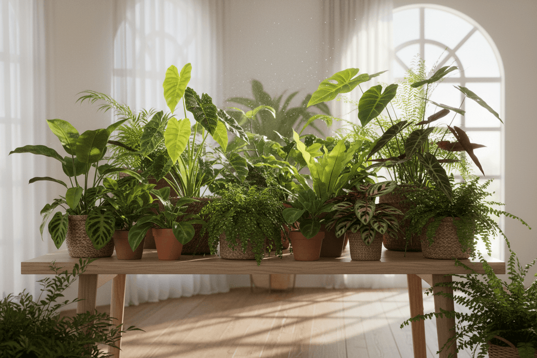 Live Tropical Plants collection at All About Planties