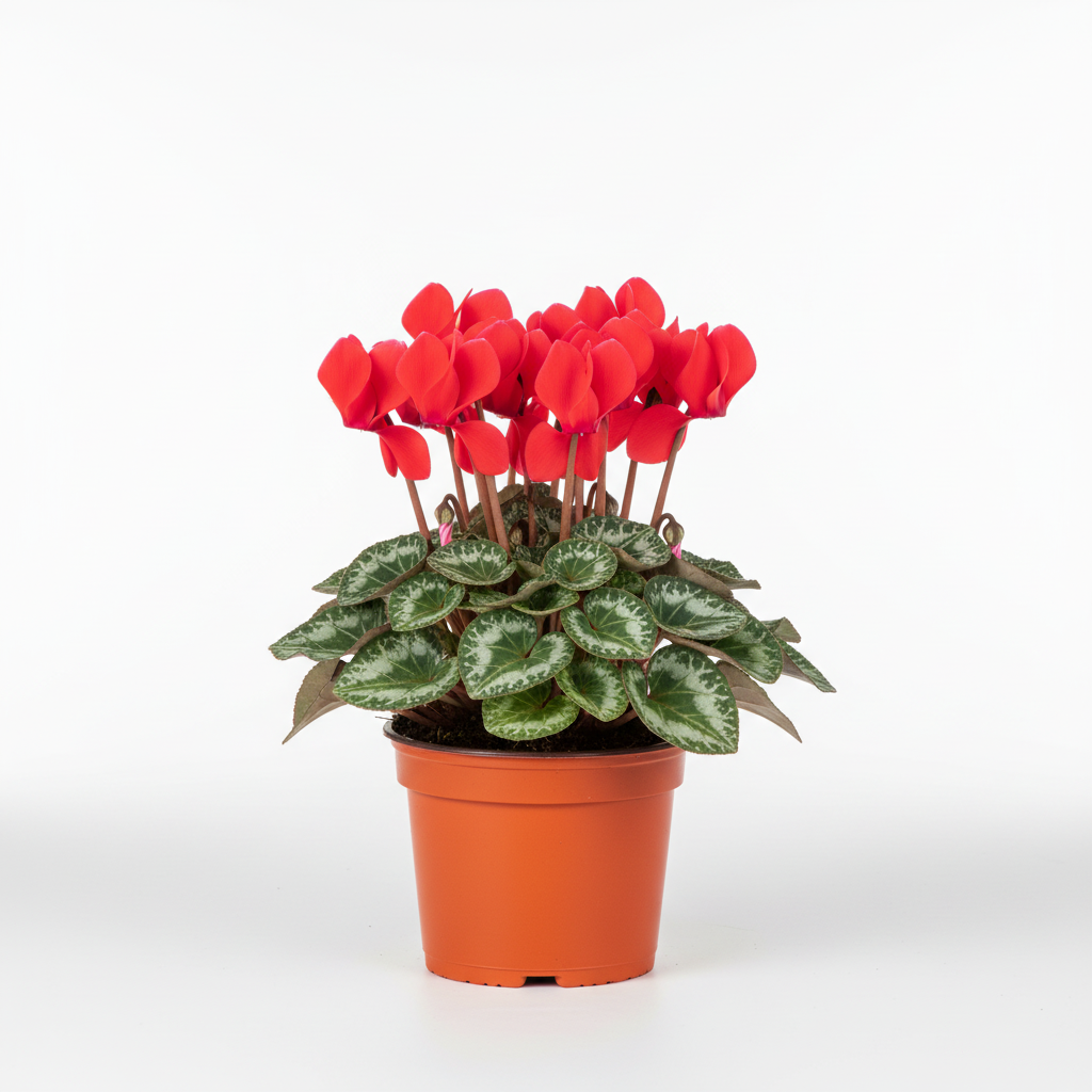 Cyclamen Red Houseplant flowered by All About Planties