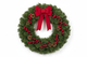 Fraser Fir Wreath 22 inch decorated with fresh pine needles for holiday decor