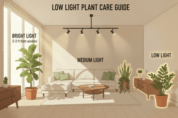 Low Light Plant Care Guide at All About Planties