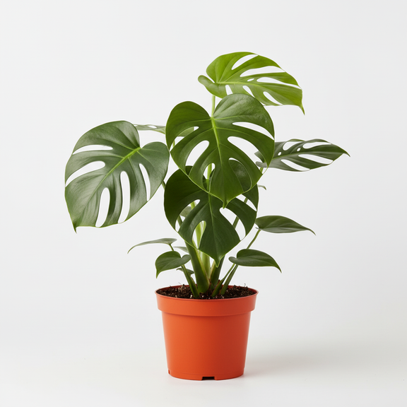 Monstera deliciosa 4" - square format
