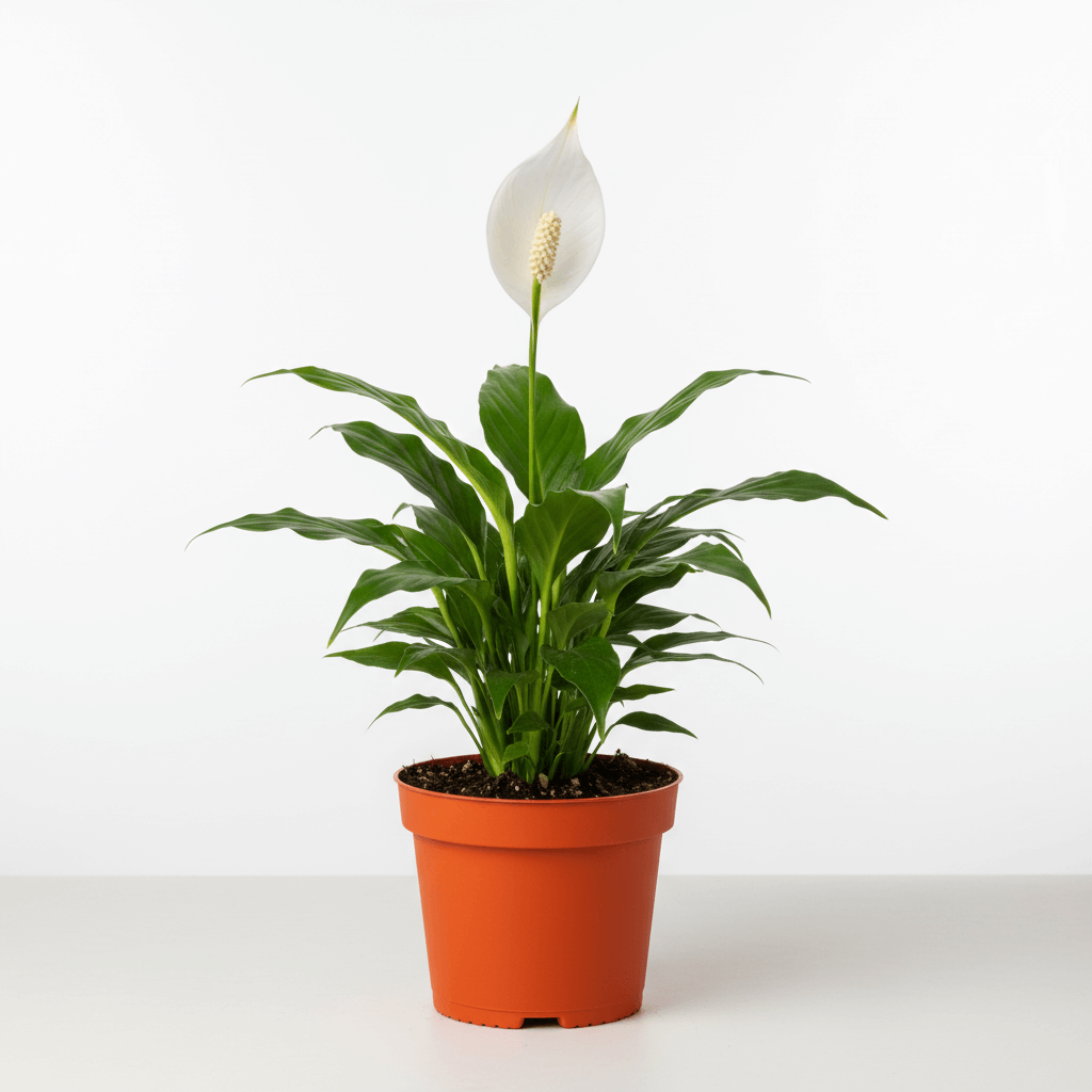 Peace Lily Plant hero - natural volume - 4" pot - square format