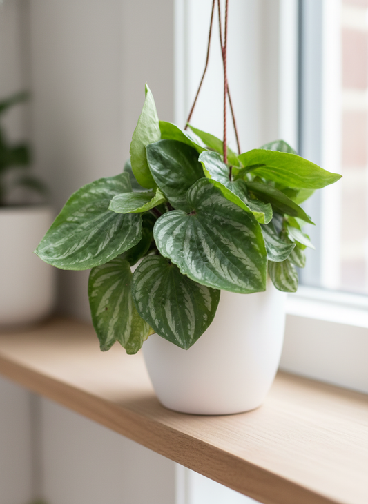 Peperomia Ecuador poted near window for sale from All About Planties™
