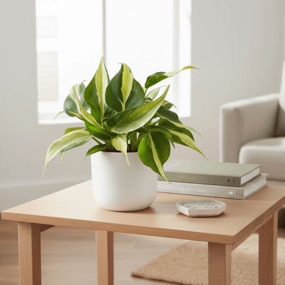 philodendron simple elegance Philodendron 'Silver Stripe'