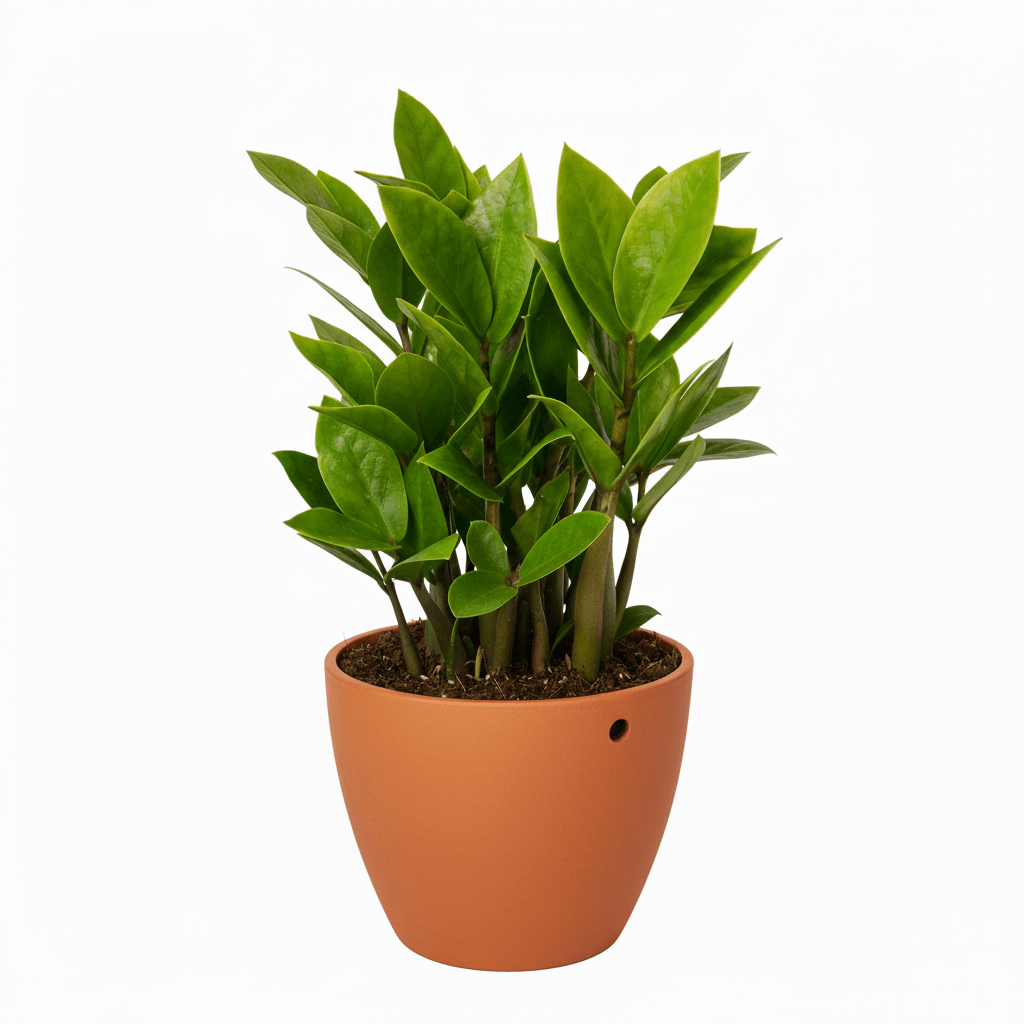 ZZ Plant In 4inch  Black Eco Pot | Easy Care & Low Light Tolerant Houseplant | All About Planties